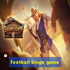 football bingo game - play now